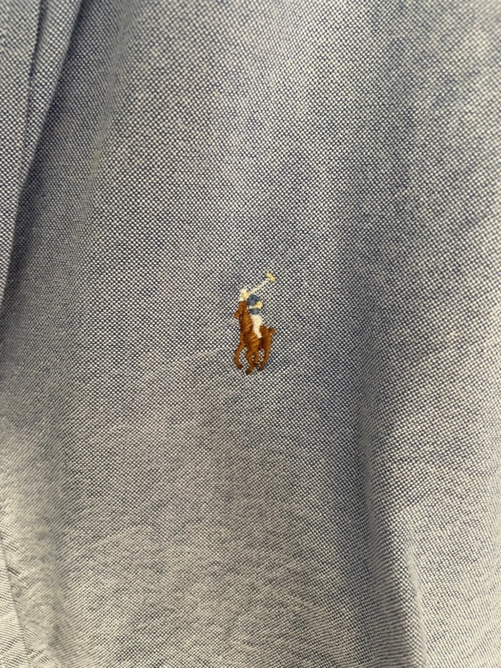Ralph Lauren blue shirt